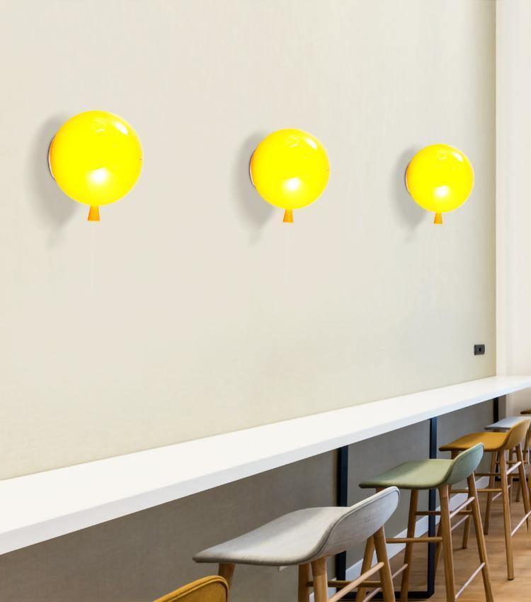 Balloon Dream Wall Light Floating Balloon Decor In Colors NALANI