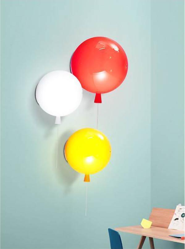 Balloon Dream Wall Light Floating Balloon Decor In Colors NALANI
