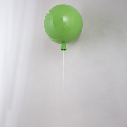 Balloon Dream Wall Light Floating Balloon Decor In Colors Green NALANI