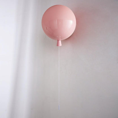 Balloon Dream Wall Light Floating Balloon Decor In Colors Pink NALANI