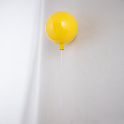 Balloon Dream Wall Light Floating Balloon Decor In Colors Yellow NALANI