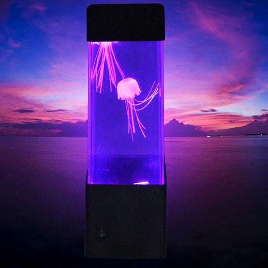 Battery Powered Jellyfish Lava Lamp With Realistic Jellyfish NALANI