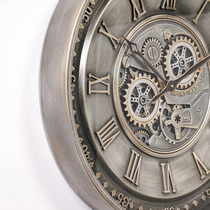 Battery Powered Wall Clock for Home or Office Modern Decor NALANI