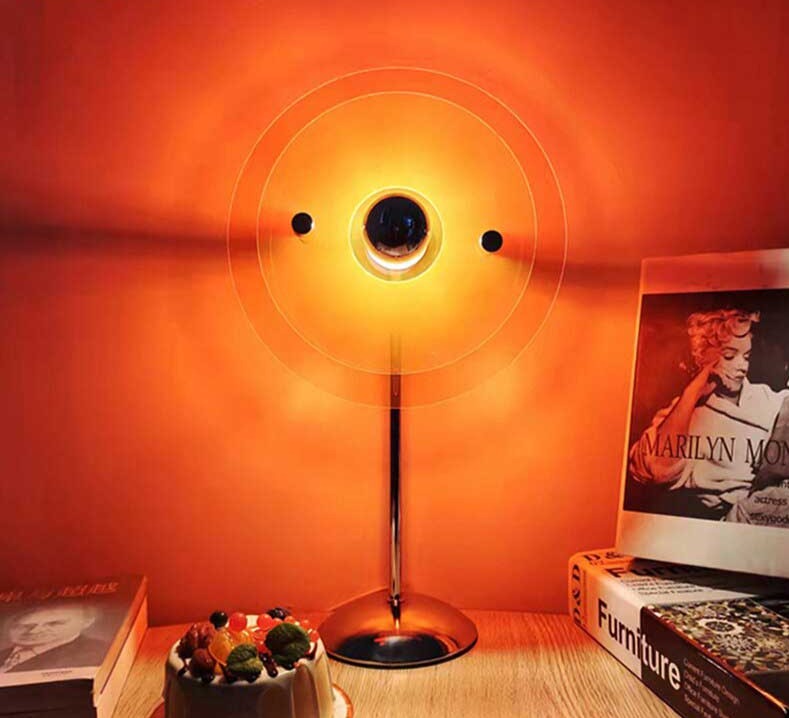 Bauhaus Inspired Retro Glow Lamp for Timeless Elegance and Style NALANI
