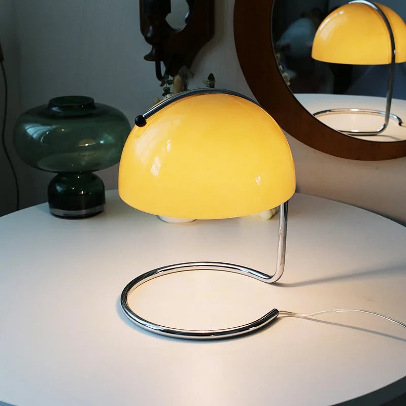 Bauhaus Style Mushroom Candle Warmer Lamp for Cozy Home Ambiance NALANI