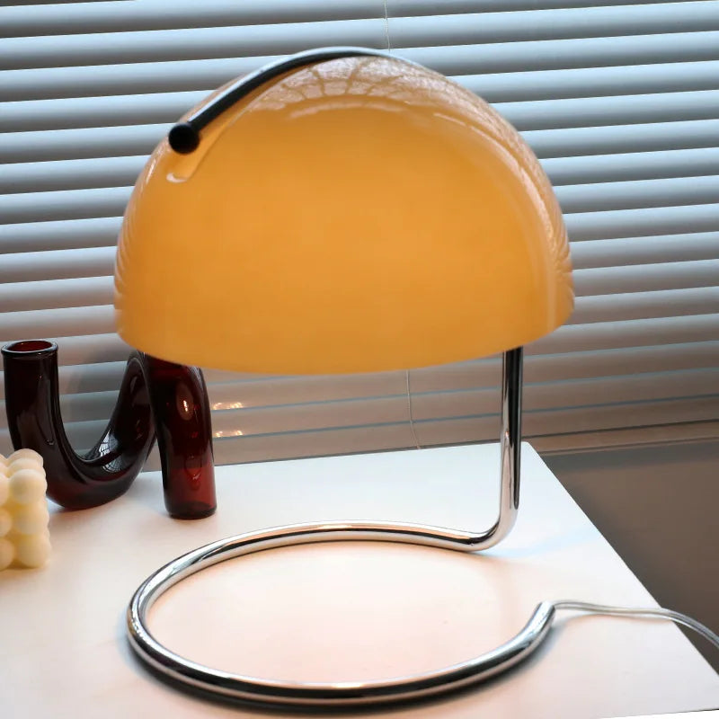 Bauhaus Style Mushroom Candle Warmer Lamp for Cozy Home Ambiance NALANI