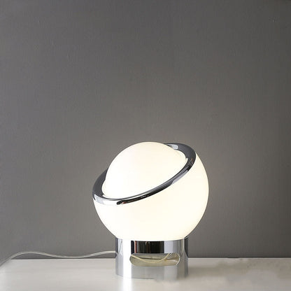 Bauhaus Style Opal Glass Lamp With Minimalist Soft Light White NALANI