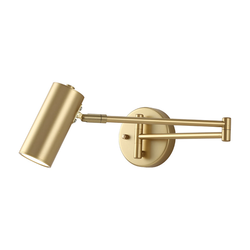 Bedside Wall Mounted Reading Lamp Metal With Extendable Arm NALANI