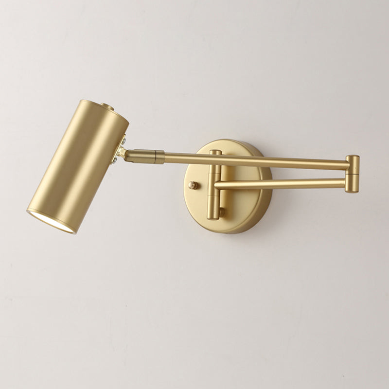 Bedside Wall Mounted Reading Lamp Metal With Extendable Arm NALANI