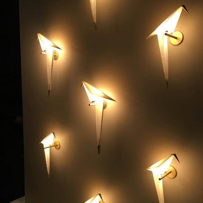 Bird Design Wall Lamp With Touch Swing For Ambient Lighting NALANI