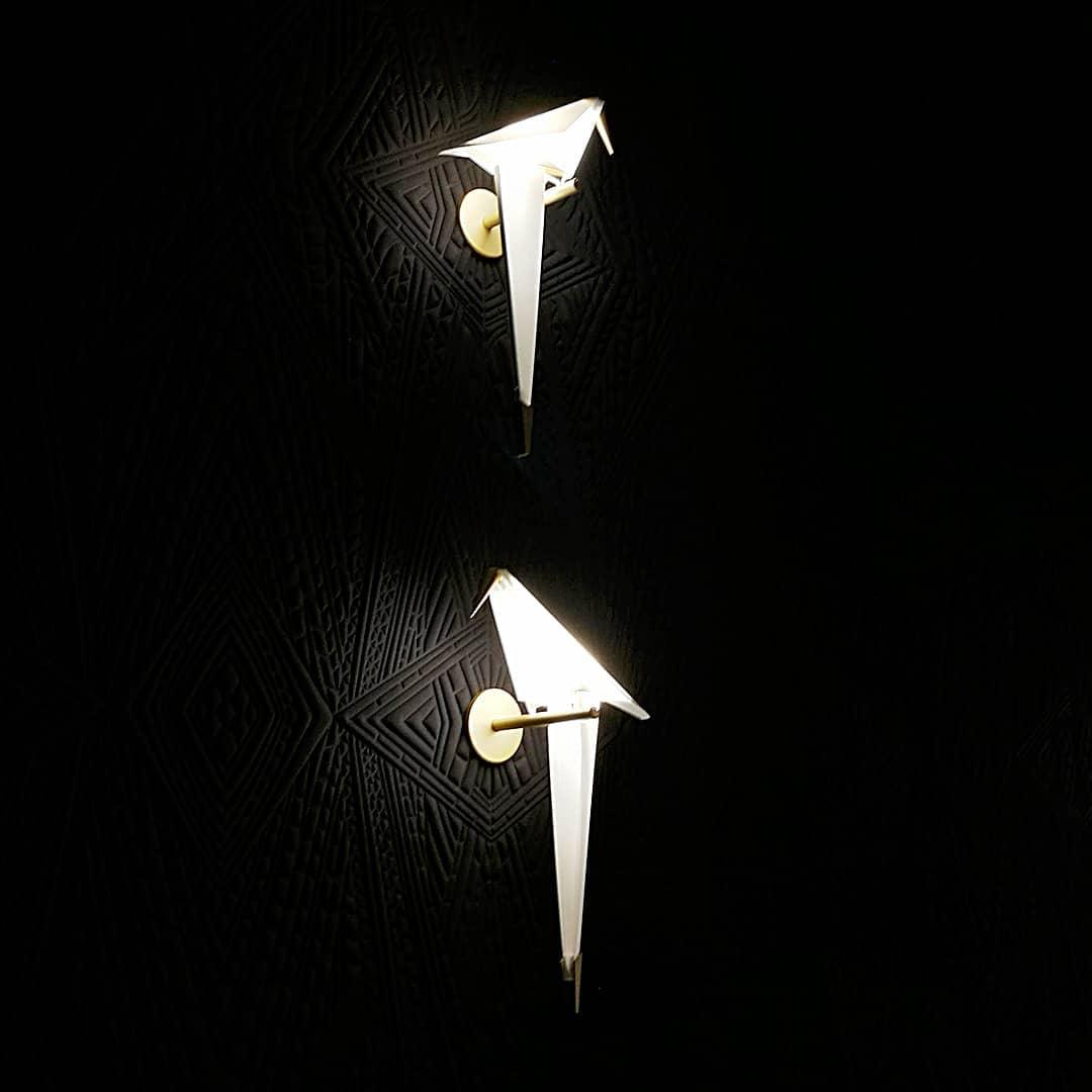 Bird Design Wall Lamp With Touch Swing For Ambient Lighting NALANI