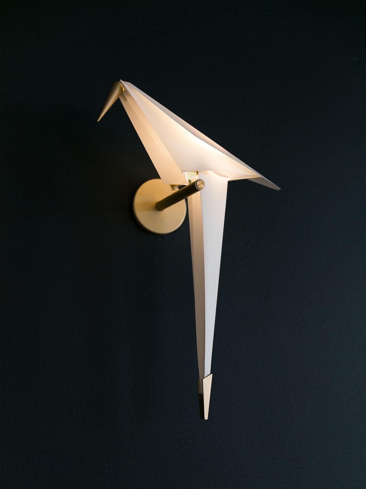 Bird Design Wall Lamp With Touch Swing For Ambient Lighting NALANI