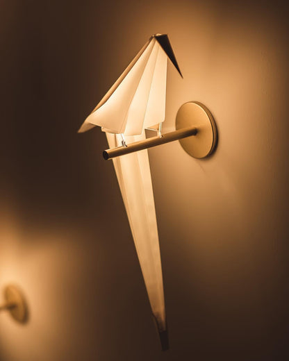 Bird Design Wall Lamp With Touch Swing For Ambient Lighting NALANI