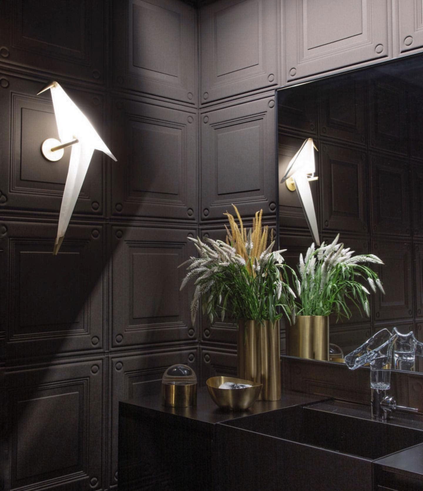 Bird Design Wall Lamp With Touch Swing For Ambient Lighting NALANI