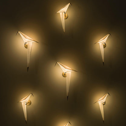 Bird Design Wall Lamp With Touch Swing For Ambient Lighting NALANI