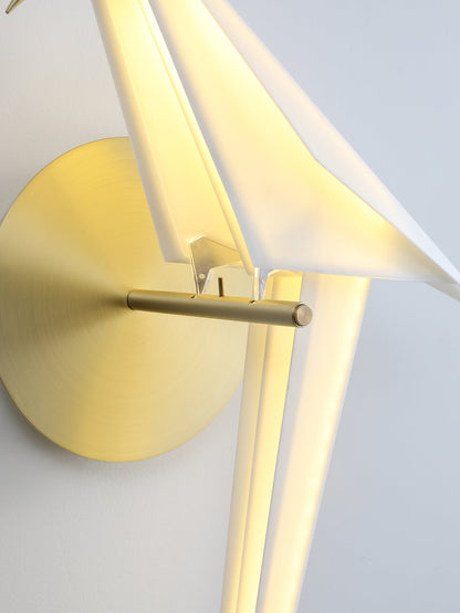 Bird Design Wall Lamp With Touch Swing For Ambient Lighting NALANI