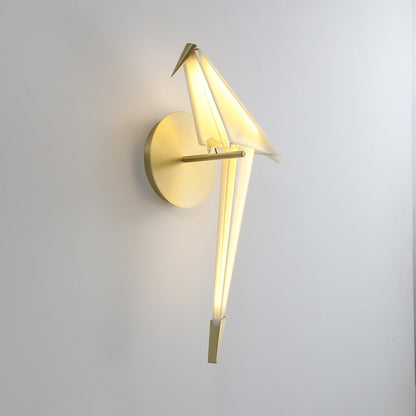 Bird Design Wall Lamp With Touch Swing For Ambient Lighting NALANI