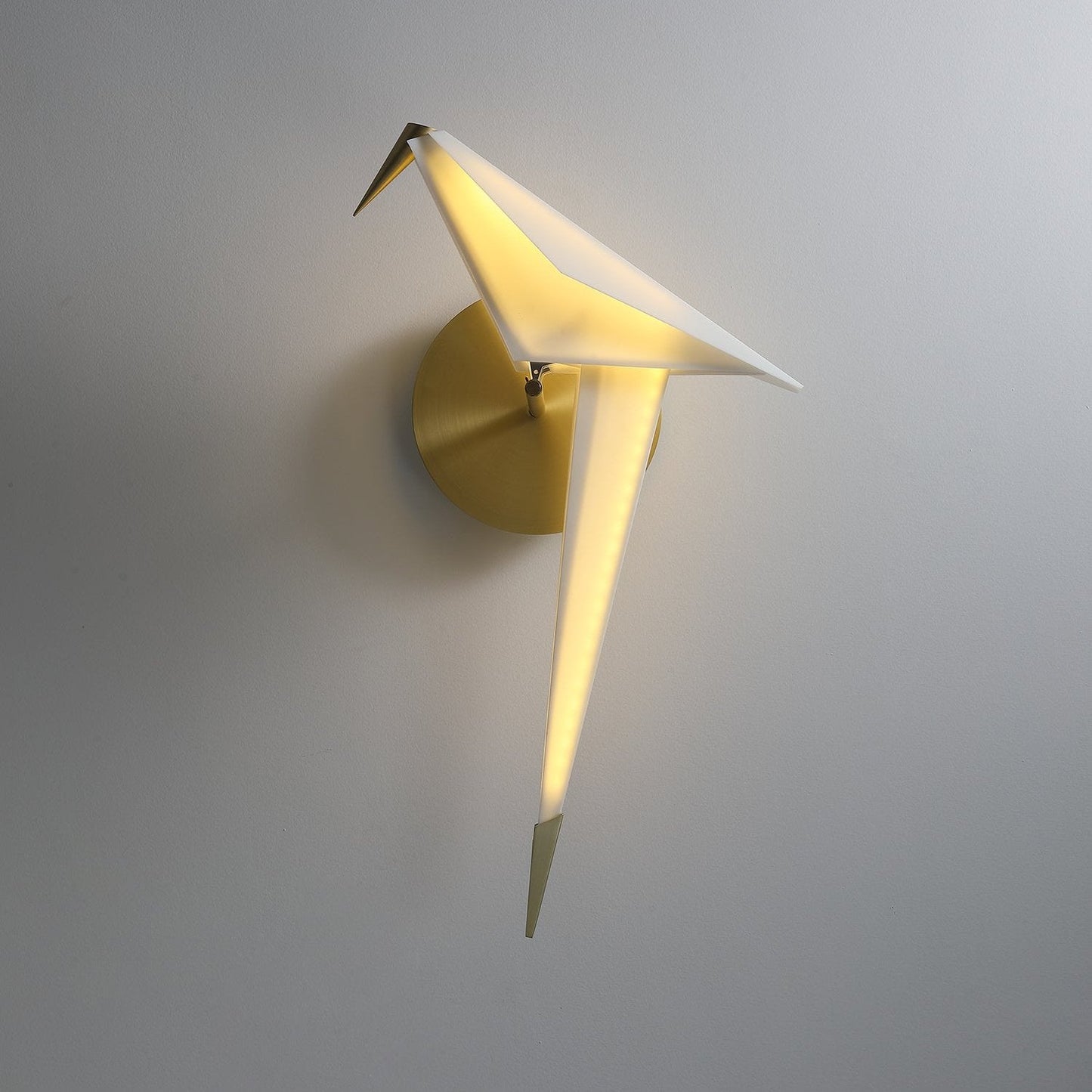 Bird Design Wall Lamp With Touch Swing For Ambient Lighting NALANI