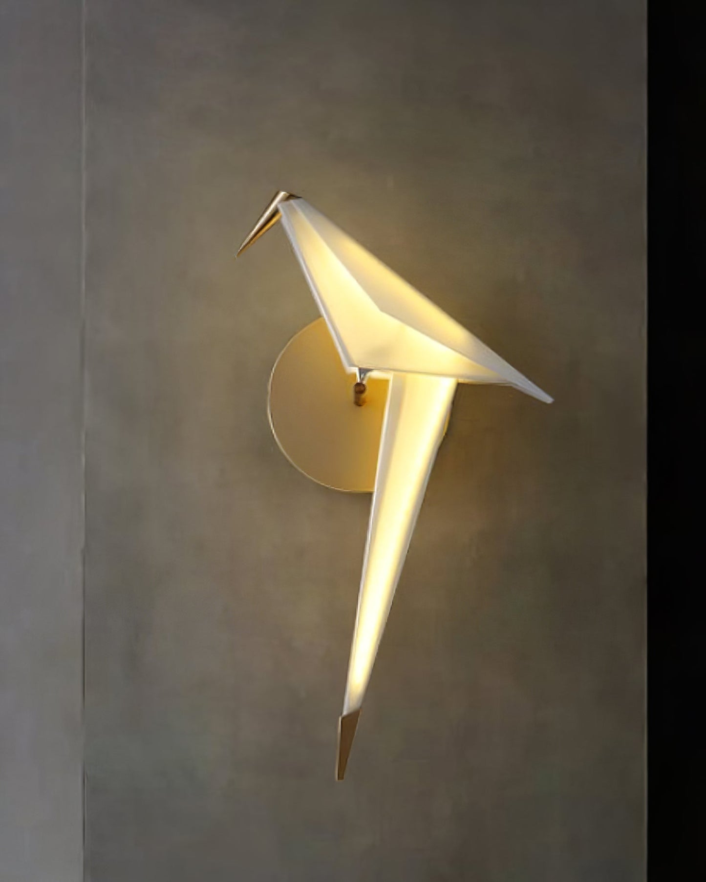 Bird Design Wall Lamp With Touch Swing For Ambient Lighting NALANI