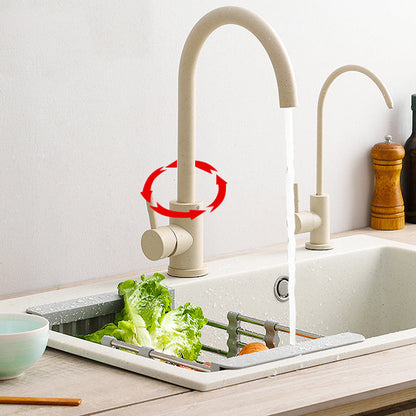 Black 1 Handle Bar Kitchen Faucet With Supply Lines NALANI