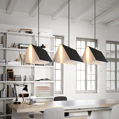 Book Shaped Macaron Pendant Lamp Cafe Light Metal Indoor NALANI