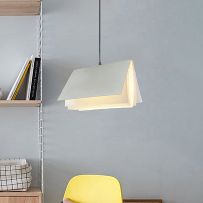 Book Shaped Macaron Pendant Lamp Cafe Light Metal Indoor NALANI