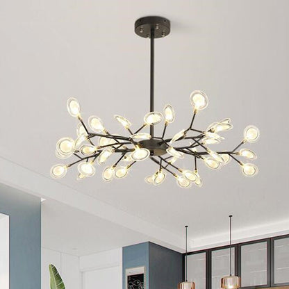 Branched Firefly Chandelier LED Pendant Light Modern Acrylic NALANI