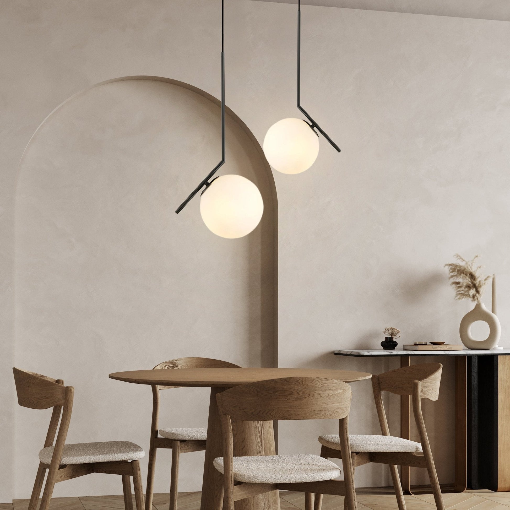 Brass Finish Pendant Light for Elegant Interiors Home Decor NALANI