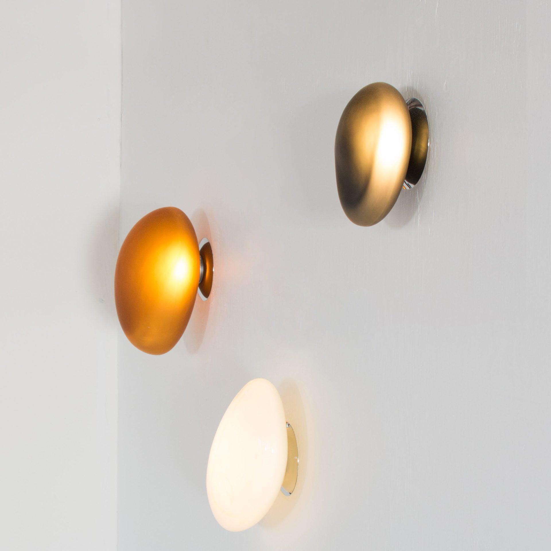 Bubble Glass Wall Lamp Modern Translucent Sculptural Light NALANI