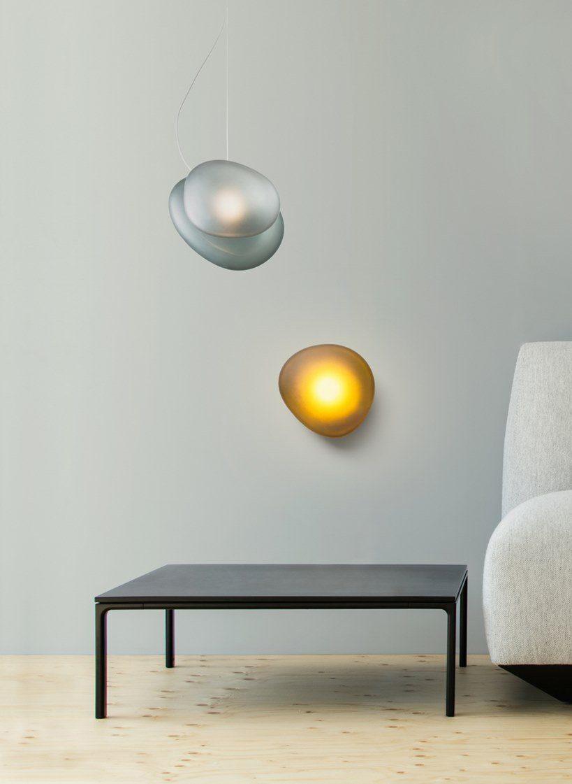 Bubble Glass Wall Lamp Modern Translucent Sculptural Light NALANI