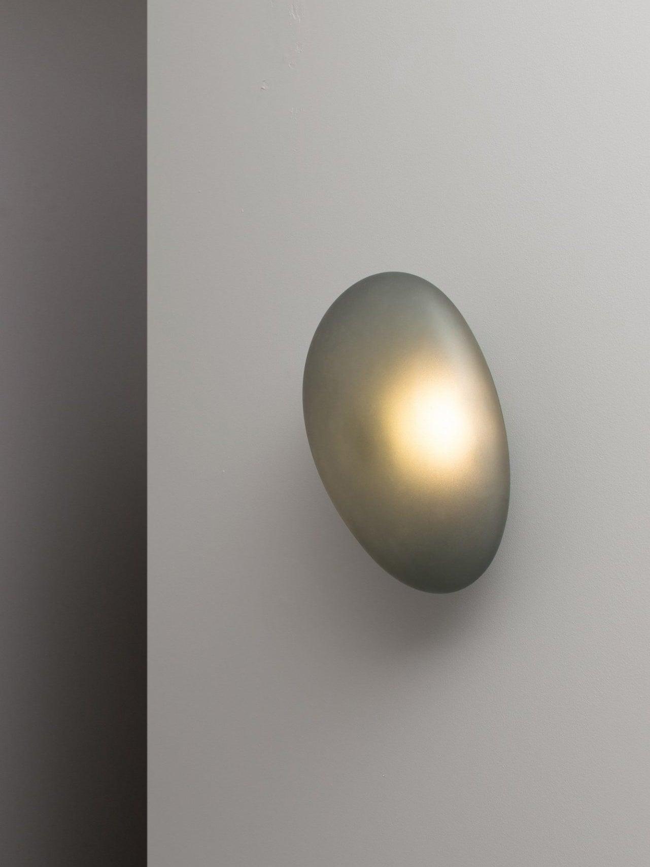 Bubble Glass Wall Lamp Modern Translucent Sculptural Light NALANI