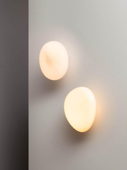 Bubble Glass Wall Lamp Modern Translucent Sculptural Light NALANI