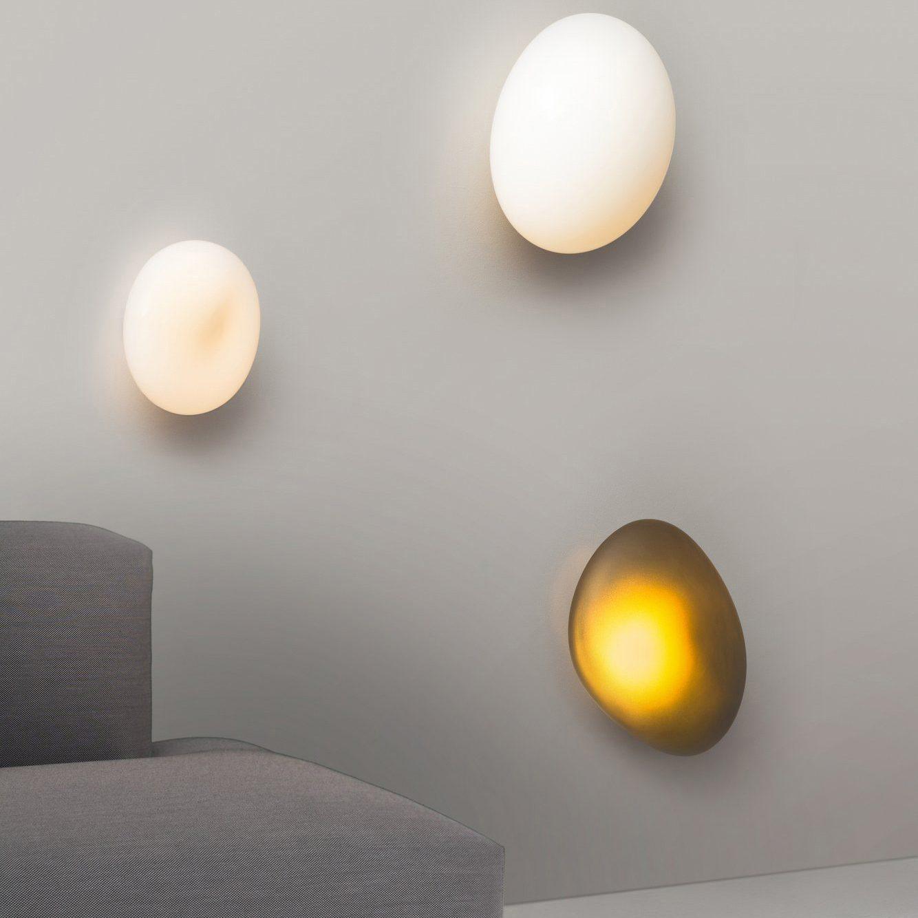 Bubble Glass Wall Lamp Modern Translucent Sculptural Light NALANI