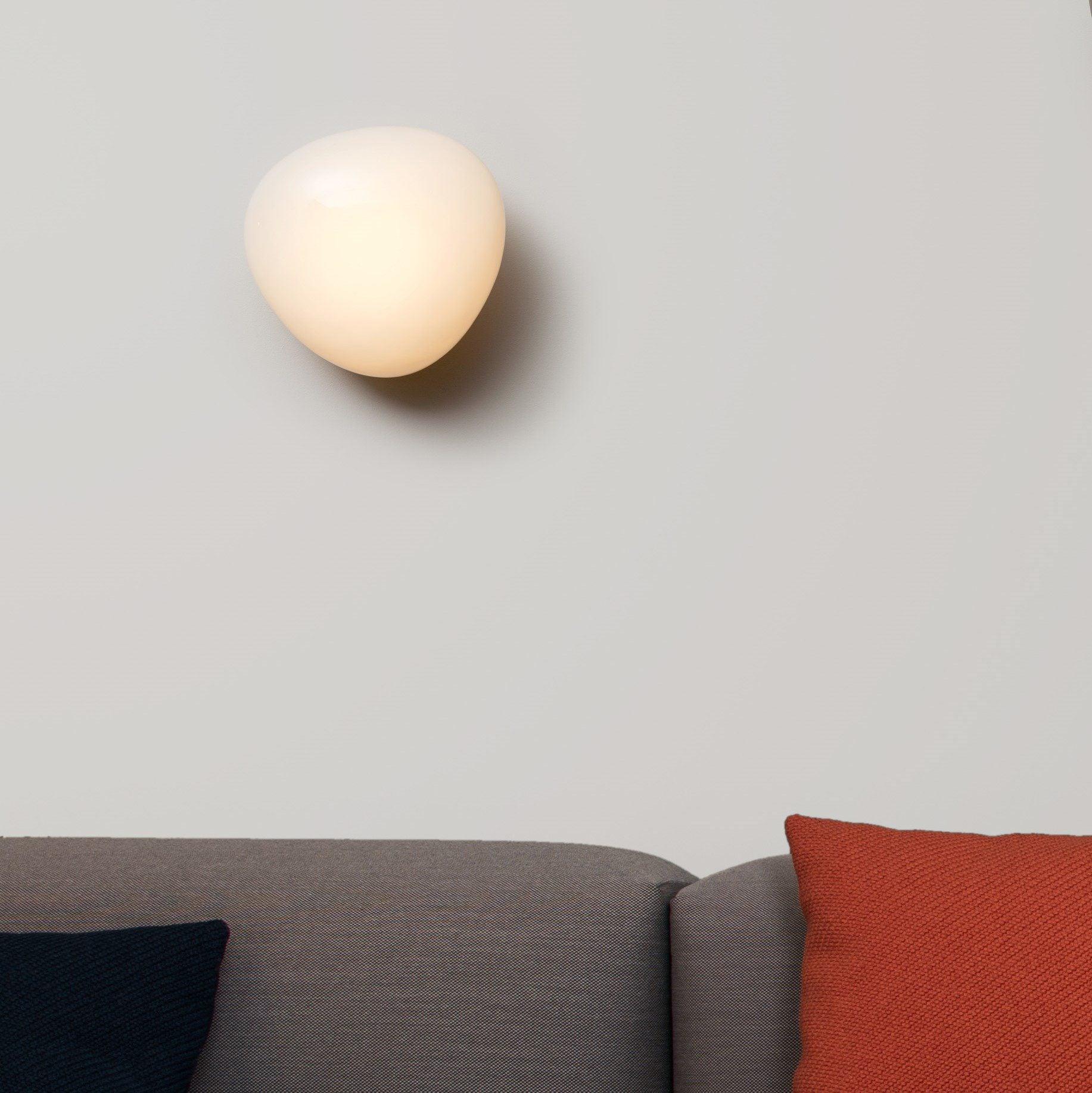 Bubble Glass Wall Lamp Modern Translucent Sculptural Light NALANI