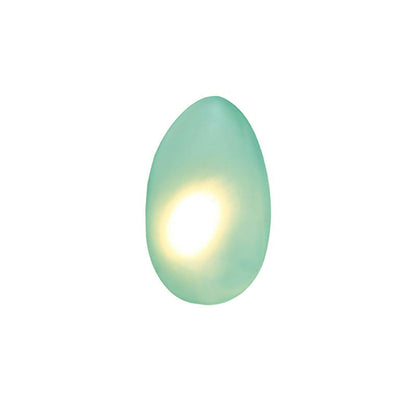 Bubble Glass Wall Lamp Modern Translucent Sculptural Light Model A: ∅ 8.6″ x H 13.7″ Dia 22cm x H 35cm Green NALANI