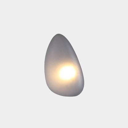 Bubble Glass Wall Lamp Modern Translucent Sculptural Light Model B: ∅ 7.1″ x H 11.8″ Dia 18cm x H 30cm Smoky gray NALANI
