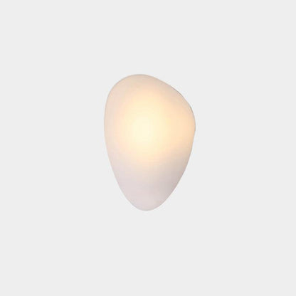 Bubble Glass Wall Lamp Modern Translucent Sculptural Light Model C: ∅ 7.8″ x H 11.8″ Dia 20cm x H 30cm White NALANI