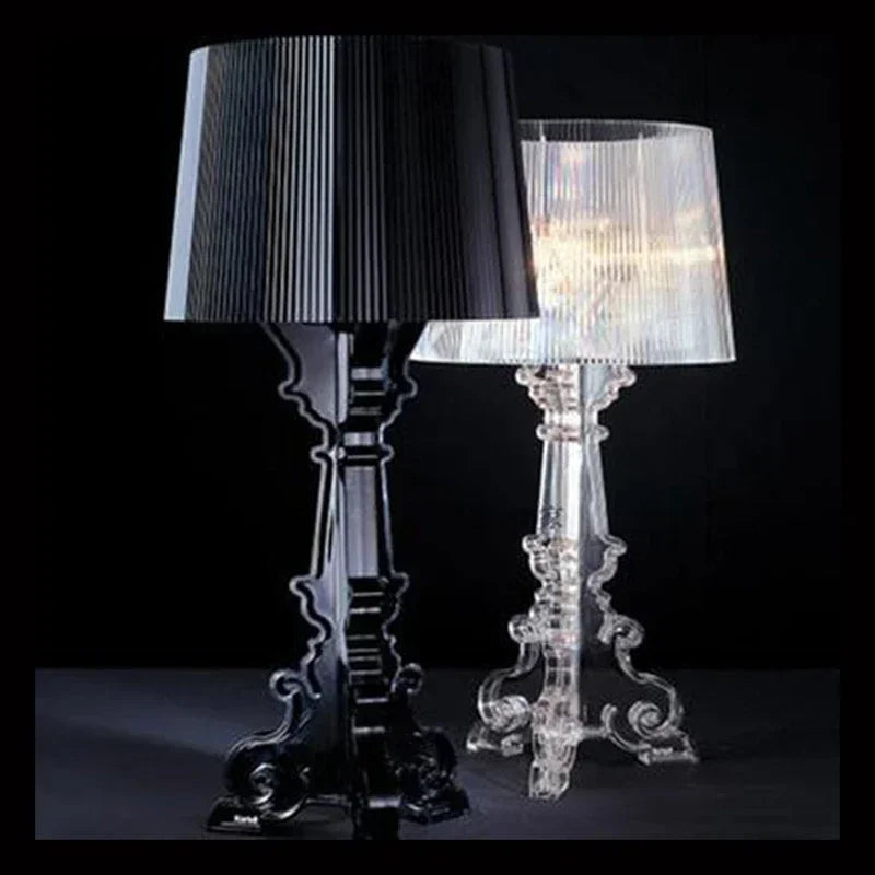 Burgundy Table Lamp with Timeless Elegance for Home Decor NaLani