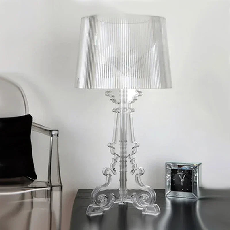 Burgundy Table Lamp with Timeless Elegance for Home Decor NaLani