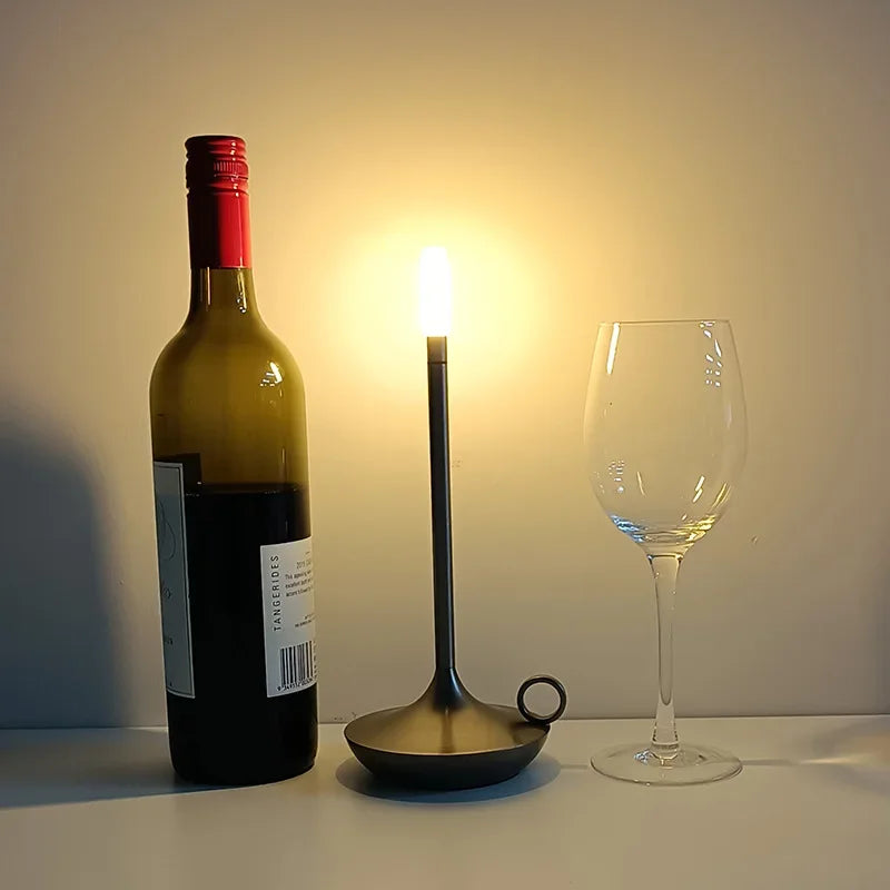 Candle Table Lamp – Rechargeable Atmosphere Light for Home Decor NALANI