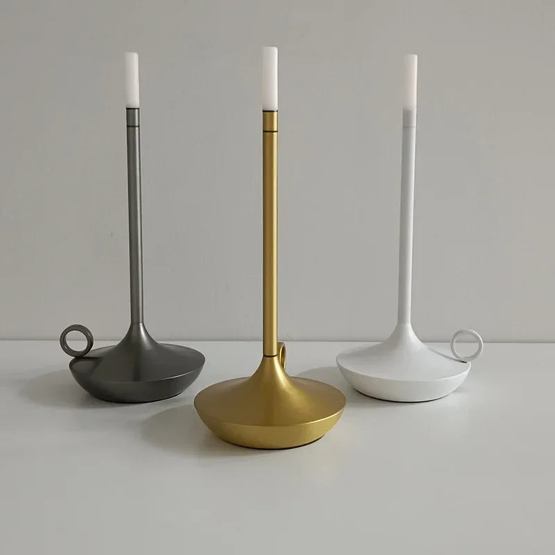 Candle Table Lamp – Rechargeable Atmosphere Light for Home Decor NALANI