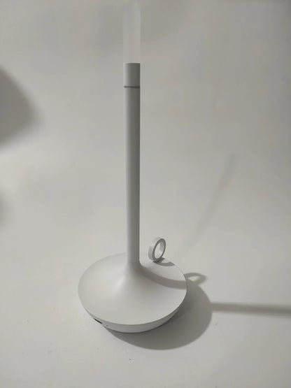 Candle Table Lamp – Rechargeable Atmosphere Light for Home Decor White NALANI