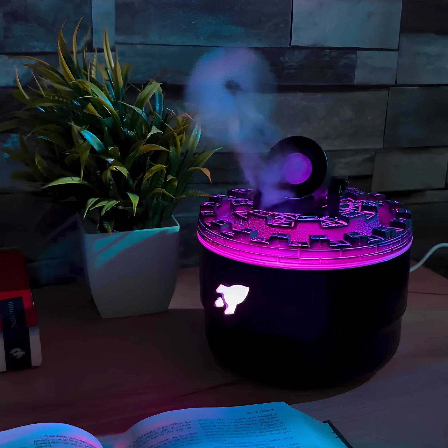 Cannon Shaped Humidifier for Air Quality and Aromatherapy NaLani