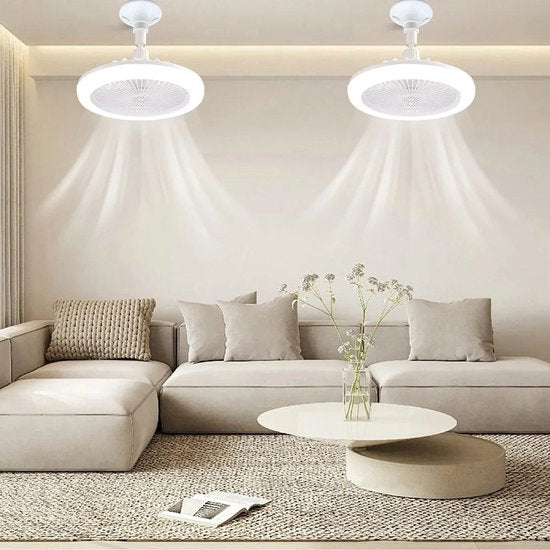 Ceiling Fan With Light Fits Any Lamp Fitting With Remote NALANI