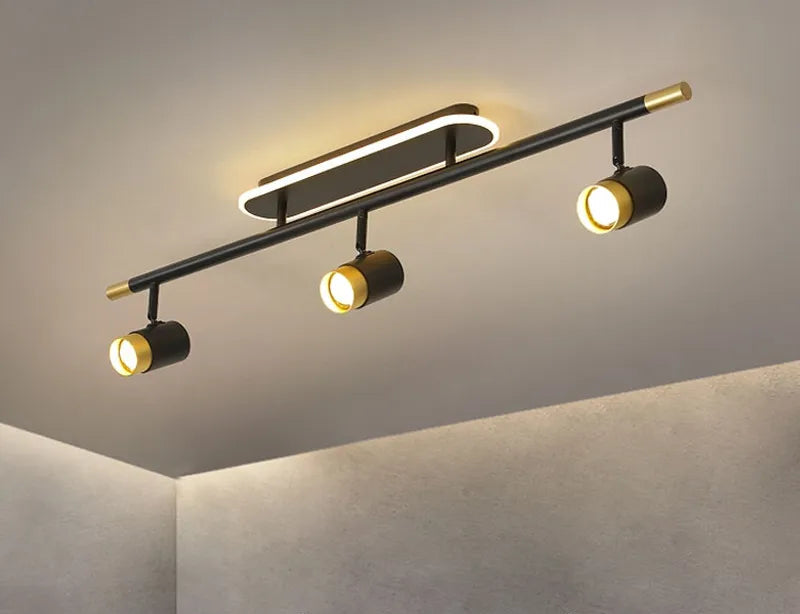 Ceiling Lamp with Adjustable Spotlights for Modern Spaces NALANI