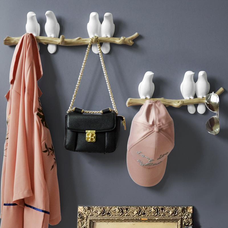 Charming Bird Wall Hook for Unique Home Decor and Organization NaLani