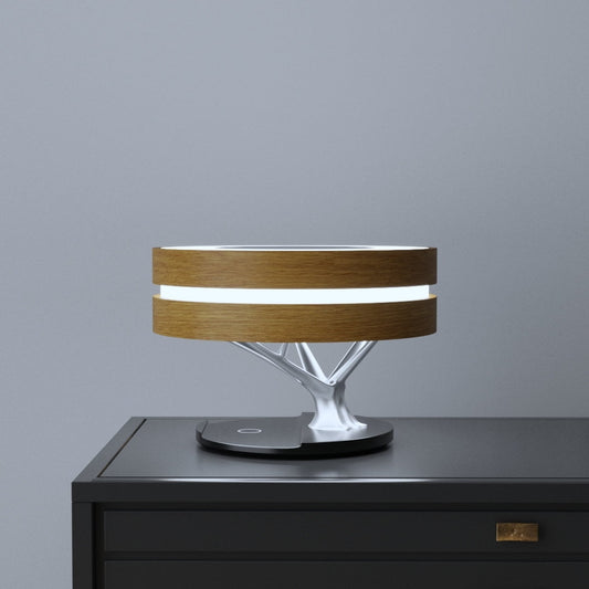 Circle of Life Lamp with Wireless Charging and Bluetooth Speaker NALANI