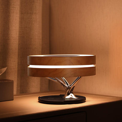 Circle of Life Lamp with Wireless Charging and Bluetooth Speaker NALANI