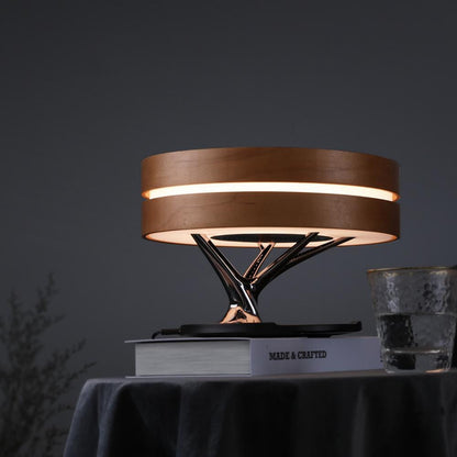 Circle of Life Lamp with Wireless Charging and Bluetooth Speaker NALANI