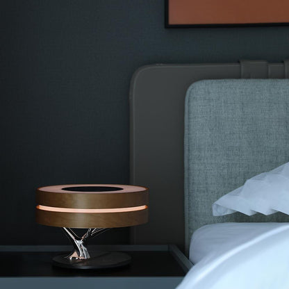 Circle of Life Lamp with Wireless Charging and Bluetooth Speaker NALANI